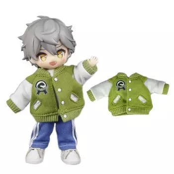 YMY Ob11 Кукольная одежда Бейсбольная форма Масштабная одежда BJD GSC Molly ymy кукольная одежда 1/12 (зеленый)