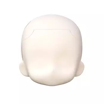 YMY Obitsu Кукольная Голова Случайная Пустая Замена Лица Шарнирный Шарнир Кукольная Голова Аксессуары Для Масштабного Кукольного Тела 30 1/12 (Супер белый)