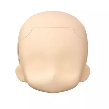 YMY Obitsu Кукольная Голова Случайная Пустая Замена Лица Шарнирный Шарнир Кукольная Голова Аксессуары Для Масштабного Кукольного Тела 30 1/12 (Нормальный белый)