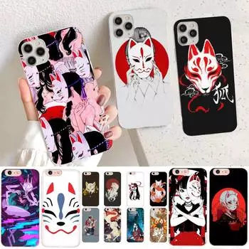 YNDFCNB чехол для телефона с изображением лисы в японском стиле для iphone 13 11 12 pro XS MAX 8 7 6 6S Plus X 5S SE 2020 XR iphone 6 6s