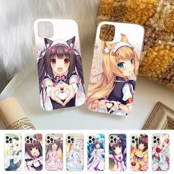 YNDFCNB Nekopara чехол для телефона iPhone 11 12 13 Mini Pro Max 8 7 6 6S Plus X 5 SE 2020 XR XS чехол 6plus or 6s plus
