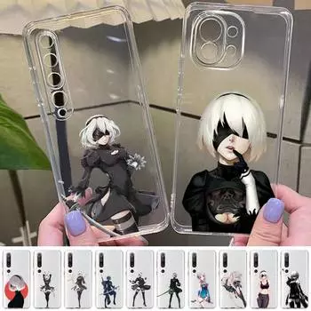 YNDFCNB NieR Automata чехол для телефона Redmi Note 5 7 8 9 10 A K20 pro max lite для Xiaomi 10pro 10T Redmi 7