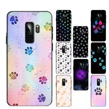 YNDFCNB Paw Colorful Cute Phone Case for Samsung S20 lite S21 S10 S9 plus for Redmi Note8 9pro for Huawei Y6 cover Samsung S20 lite