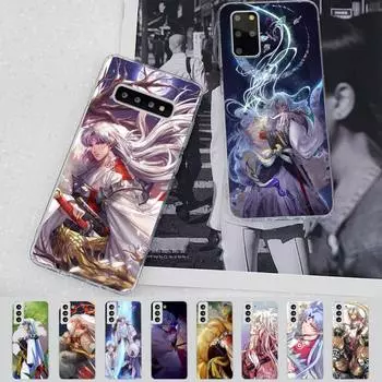 YNDFCNB Sesshoumaru Phone Case for Samsung S21 A10 for Redmi Note 7 9 for Huawei P30Pro Honor 8X 10i cover Huawei P8lite2017