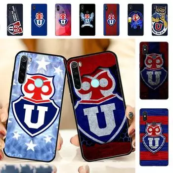 YNDFCNB University of Chile fashion logo Phone Case for Redmi Note 4 5 6 8 9 pro Max 4X 5A 9S case Redmi Note 6pro