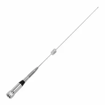 YNIBST Band High Gain 2 Band Mobile Antenna MP Type Connector Совместимость с Band Amateur Radio Antenna для автомобилей Общая длина 79 см 144/430 МГц VHF/UHF
