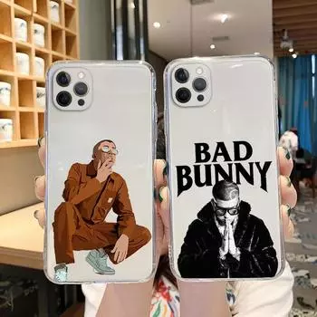 Yo Perreo Sola Bad Bunny Maluma Мягкий силиконовый чехол из ТПУ для iPhone 12 13 Mini 11 Pro X XS MAX 7 8 Plus XR Fundas Coque iPhone 13pro max