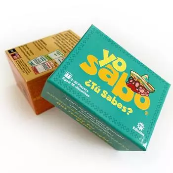 Yo Sabo The Game the New Latino Party Card Game for Family Game Night (Yo Sabo Game, No Sabo Game, Yo Sabo Card Game) Default