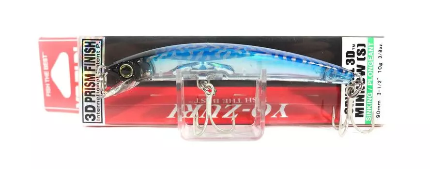 Yo Zuri 3D Crystal Minnow Тонущая приманка 90 мм F1148-C24 (5952)