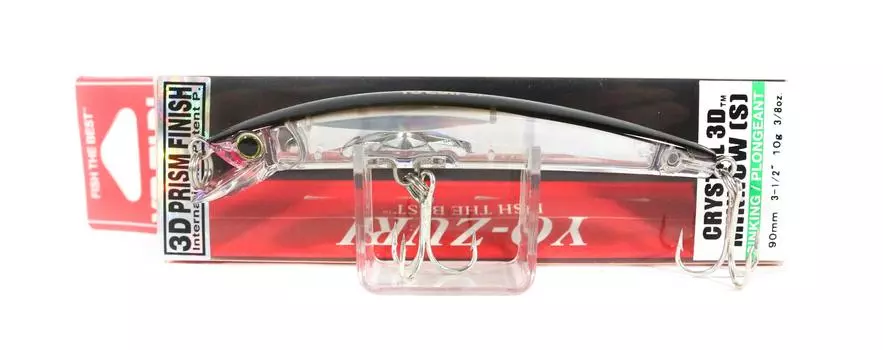 Yo Zuri 3D Crystal Minnow Тонущая приманка 90 мм F1148-C4 (5969)