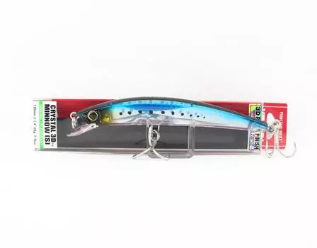 Yo Zuri 3D Crystal Minnow Тонущая приманка 130 мм F1150-GHIW (6362)