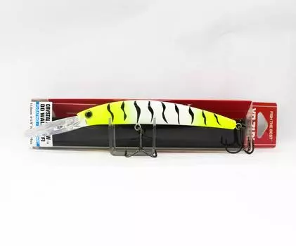 Yo Zuri Crystal Minnow DD Walleye 110 mm Floating Lure R1206-CLT (6848)