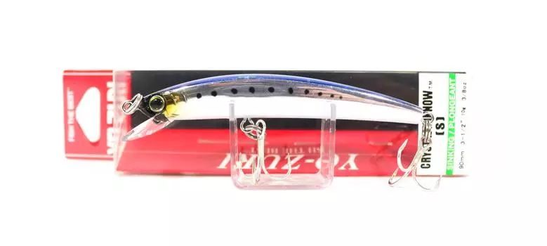 Yo Zuri Crystal Minnow S Тонущая приманка 90 мм R1128-HIW (0476)