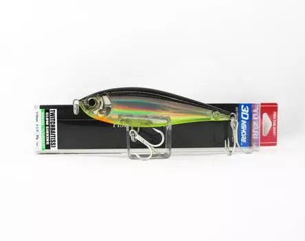 Yo Zuri Duel 3D Inshore Twitchbait 110SS Медленно тонущая приманка R1348-BSCL 6844