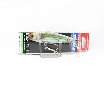 Yo Zuri Duel 3D Inshore Twitchbait 70SS Медленно тонущая приманка R1207-RGLM (8291)