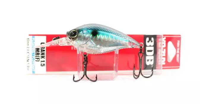 Yo Zuri Duel 3DB 1.5 MR Mid Crank 60 мм Плавающая приманка R1353-PSH (0546)