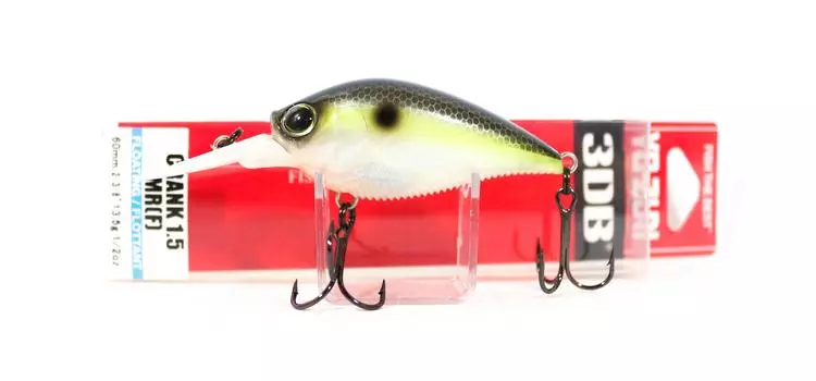 Yo Zuri Duel 3DB 1.5 MR Mid Crank 60 мм Плавающая приманка R1353-SSH (0560)