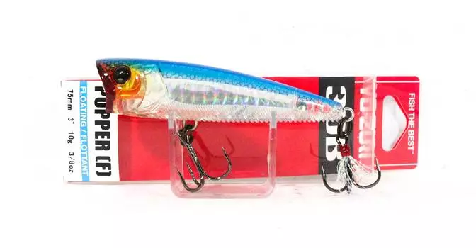 Yo Zuri Duel 3DB Поппер 75 мм Плавающая приманка R1101-PSB (4550)