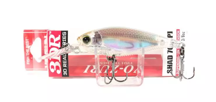 Yo Zuri Duel 3DR Shad 70SP Подвесная приманка R1312-RGLM (6366)