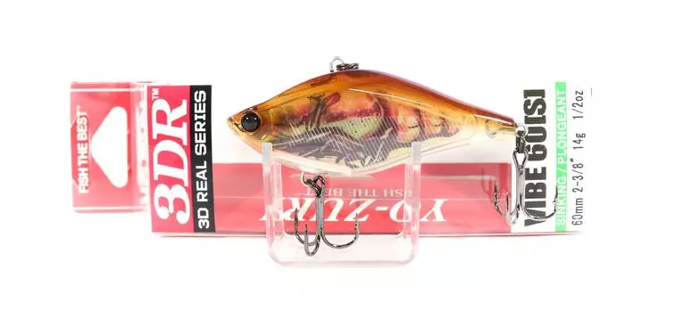 Yo Zuri Duel 3DR Vibe 60 Тонущая приманка R1321-RBCF (6908)