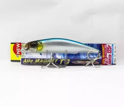 Yo Zuri Duel Aile Magnet TG Darter 125F Плавающая приманка F1255-MKBK (5611)