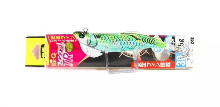 Yo Zuri Duel EZ-Q Fin Plus TR Rattle Squid Jig 3.0 25 грамм A1744-LML (3710)