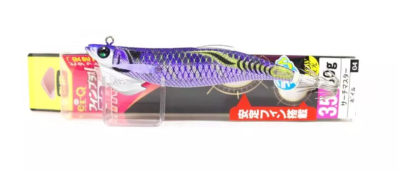 Yo Zuri Duel EZ-Q Fin Plus TR Rattle Squid Jig 3,5 30 грамм A1745-LPUP (3802)