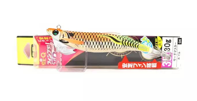 Yo Zuri Duel EZ-Q Fin Plus TR Rattle Squid Jig 3,5 30 грамм A1745-LGOG (3796)