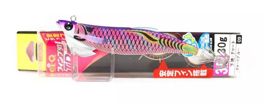 Yo Zuri Duel EZ-Q Fin Plus TR Rattle Squid Jig 3,5 30 грамм A1745-BLR (3857)