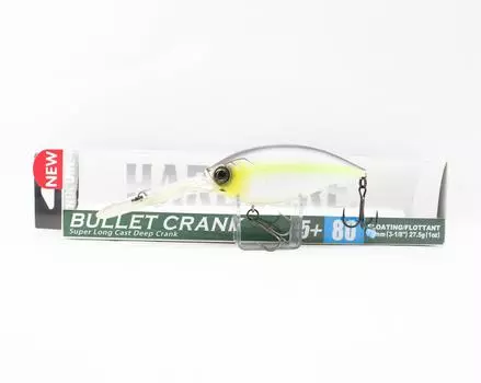 Yo Zuri Duel Hardcore Bullet Crank 5+ 80F Плавающая приманка R1421-BSSH (1481)