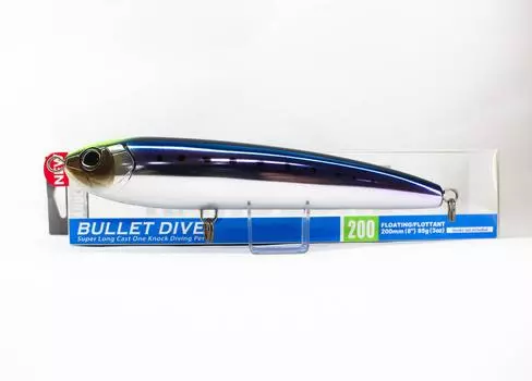Yo Zuri Duel Hardcore Bullet Dive 200 мм Плавающая приманка F1241-HSTI (5341)