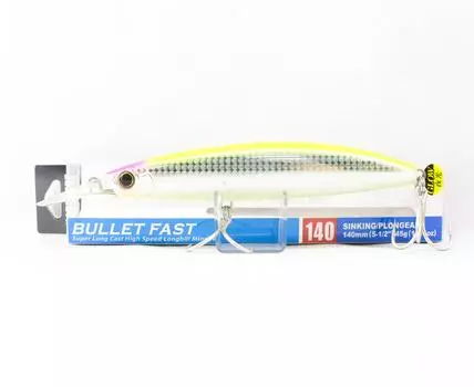 Yo Zuri Duel Hardcore Bullet Fast 140 мм тонущая приманка F1244-HLCL (7628)