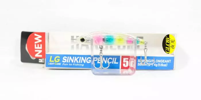 Yo Zuri Duel Hardcore LG Sinking Pencil 50S Тонущая приманка F1201-LSCA (2519)