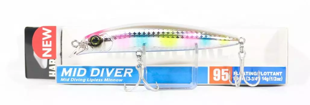 Yo Zuri Duel Hardcore Mid Diver 95 Плавающая приманка F1191-HCA (5702)