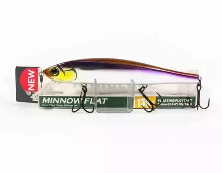Yo Zuri Duel Hardcore Minnow Flat 130F Плавающая Приманка R1380-MEWS (6999)
