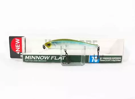 Yo Zuri Duel Hardcore Minnow Flat 70SP Подвесная приманка R1358-GSPS (3691)