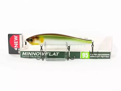 Yo Zuri Duel Hardcore Minnow Flat 95SP Подвесная Приманка R1360-MGSA (3950)