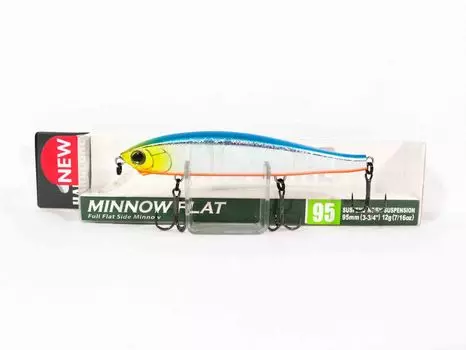 Yo Zuri Duel Hardcore Minnow Flat 95SP Подвесная приманка R1360-HBSN (3912)