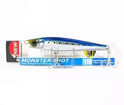 Yo Zuri Duel Hardcore Monster Shot 110 Тонущая приманка F1208-HIW (9518)