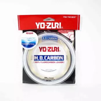 Yo Zuri Duel HD Carbon Флюорокарбон 30 ярдов 100 фунтов R896-CL (0962) чистый
