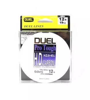 Yo Zuri Duel HD Pro Tough Leader Флюорокарбон, 50 м, размер 12, 40 фунтов H854 (2065) чистый