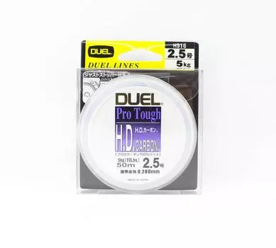 Yo Zuri Duel HD Pro Tough Leader, флюорокарбон, 50 м, размер 2,5, 10 фунтов H916 2391