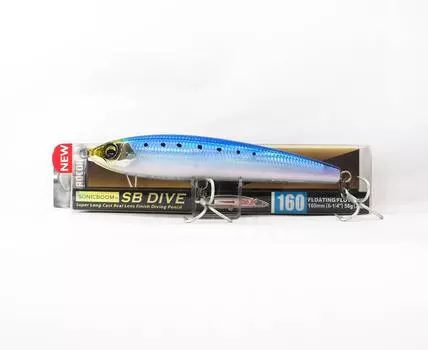 Yo Zuri Duel Sonic Boom SB Dive 160F Плавающая приманка F1251-HIW (1847 г.)