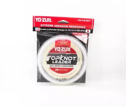 Yo Zuri Duel Topknot Leader Фторуглерод 80 фунтов 30 ярдов 0,81 мм R1235-NC (0777) чистый