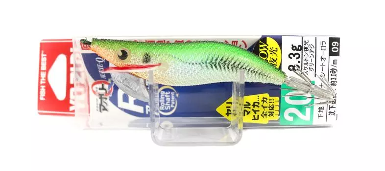 Yo Zuri Egi Aurie-Q RS Squid Jig Тонущая приманка Размер 2.0 A1606-SLMA (2223)