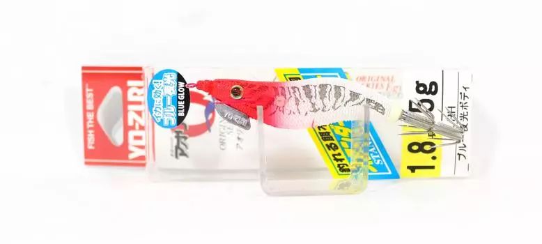 Yo Zuri Egi Aurie-Q Тканевая приманка для кальмара Тонущая приманка Размер 1,8 A1348-BLRH (0733)