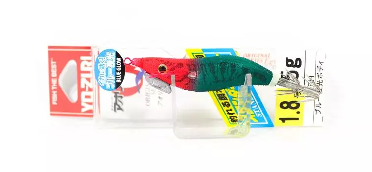 Yo Zuri Egi Aurie-Q Тканевая приманка для кальмара Тонущая приманка Размер 1,8 A1348-BLRM (0740)