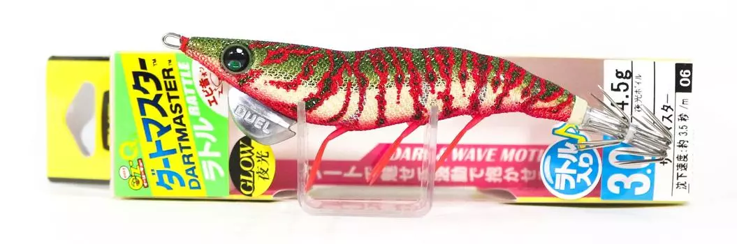 Yo Zuri Egi EZ-Q Dartmaster Rattle Squid Jig Приманка Размер 3.0 A1741-LDM (3307)
