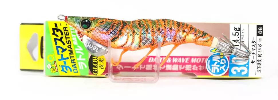 Yo Zuri Egi EZ-Q Dartmaster Rattle Squid Jig Приманка Размер 3.0 A1741-LMOV (3291)