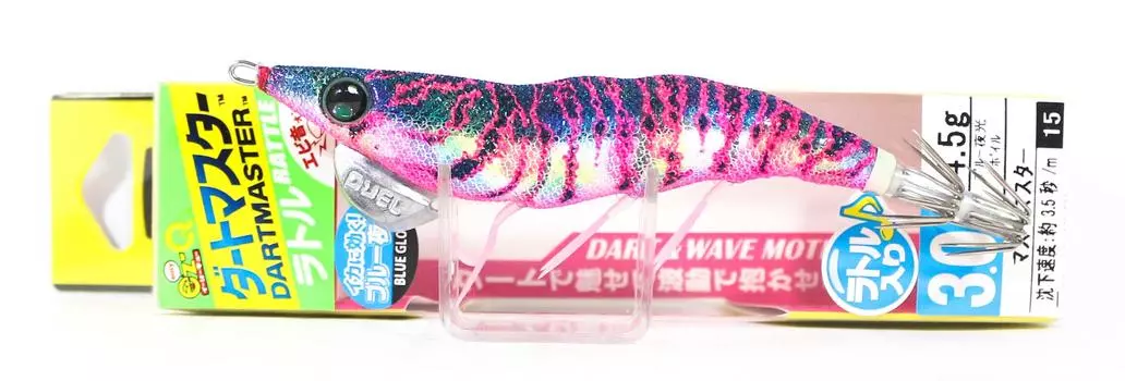 Yo Zuri Egi EZ-Q Dartmaster Rattle Squid Jig Приманка Размер 3.0 A1741-BLDB (3369)